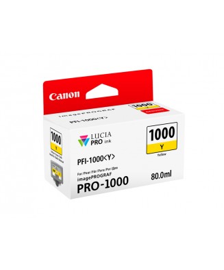 CANON PFI-1000Y ENCRE JAUNE...