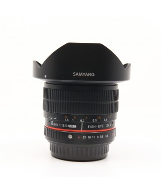 SAMYANG 8/3.5 + POCHON...